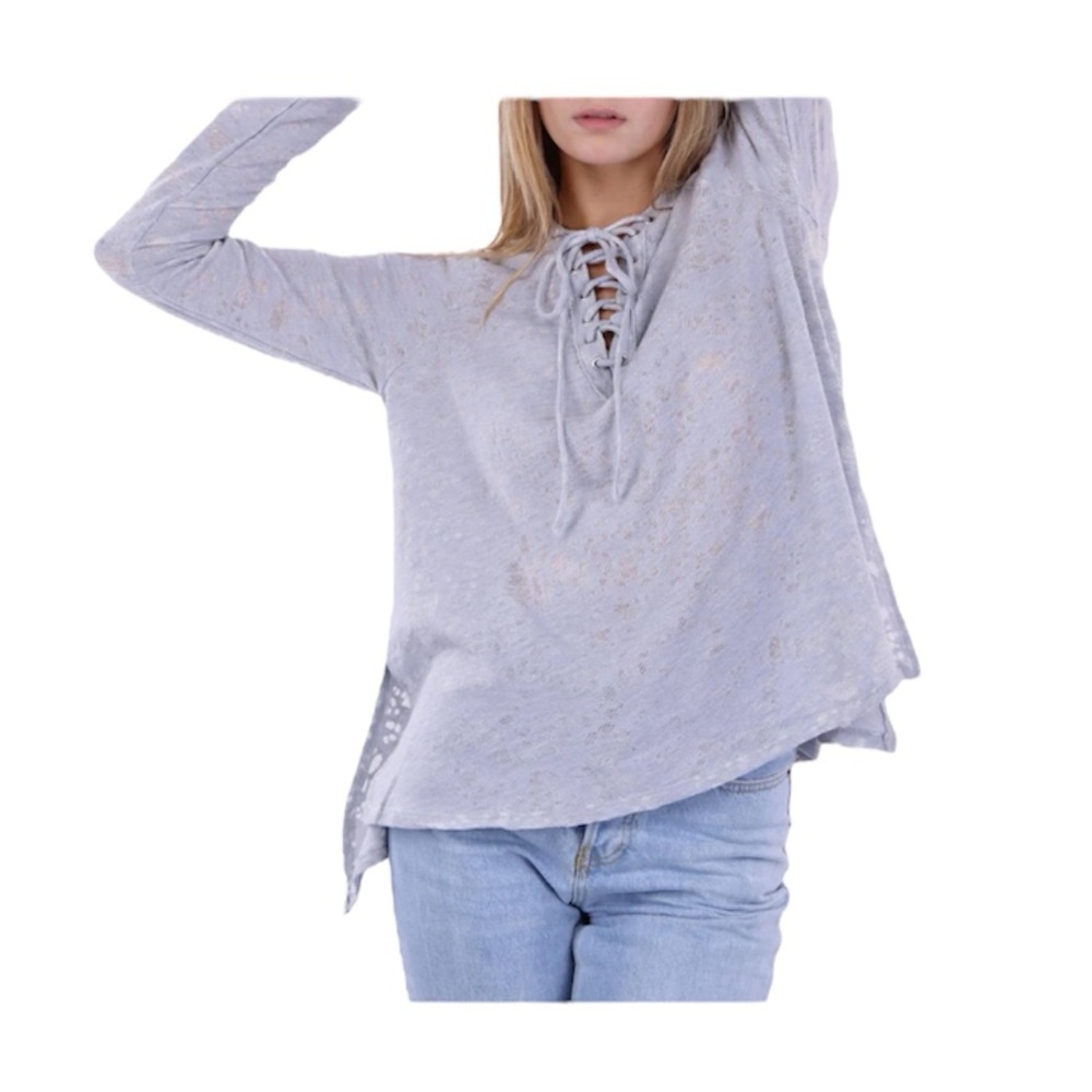 Anthropologie Maronie long sleeve knit blouse New Medium